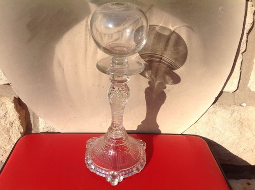 Lampe dentelière huile - dentelière,